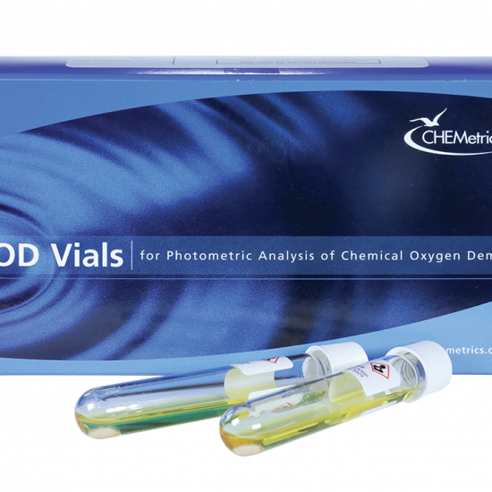 COD vials Kit 0-1500 ppm (HR) USEPA-accepted