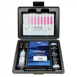 Test Kit Clo (Free & Total) — CHEMets Visual Kit (0-1 & 0-5 ppm)