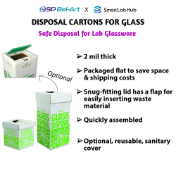 Bel-Art Disposal Cartons for Glass