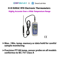 Bel-Art H-B DURAC RTD Electronic Thermometers