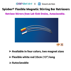 Bel-Art Spinbar® Flexible Magnetic Stirring Bar Retrievers