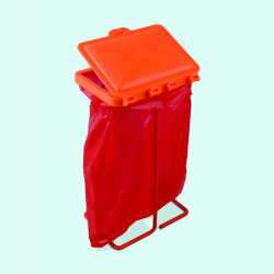 Nắp đậy Bel-Art Polypropylene dành cho giá treo túi rác sinh học Poxygrid® Bench-Top