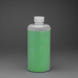 Bel-Art Precisionware Narrow-Mouth 500ml High-Density Polyethylene Bottles; Polypropylene Cap, 28mm Closure (Pack of 12)