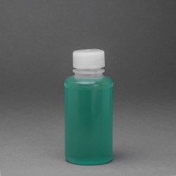 Bel-Art Precisionware Narrow-Mouth 125ml High-Density Polyethylene Bottles; Polypropylene Cap, 28mm Closure (Pack of 12)