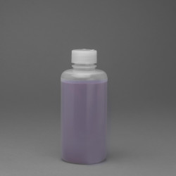 Bel-Art Precisionware Narrow-Mouth 250ml High-Density Polyethylene Bottles; Polypropylene Cap, 28mm Closure (Pack of 12)