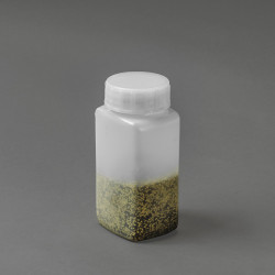 Bel-Art Polystormor Square Edge, Wide-Mouth 125ml (4oz) Polyethylene Bottles; Polypropylene Cap, 38mm Closure (Pack of 12)
