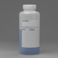 Bel-Art Write-On 1000ml Polyethylene Bottles; Polypropylene Cap, 53mm Closure (Pack of 6)
