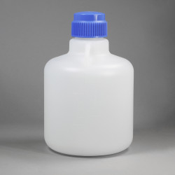 Bel-Art Autoclavable Polypropylene Carboy without Spigot; 10 Liters (2.6 Gallons)