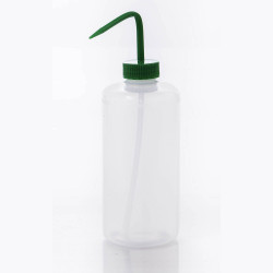 Bình tia miệng hẹp Bel-Art 1000ml (32oz) Polyethylene; nắp xanh lá Polypropylene đường kính 38mm (bộ 4 bình)
