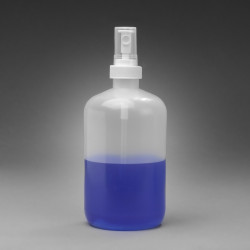 Bel-Art Spray Pump 500ml (16oz) Polyethylene Bottles (Pack of 12)