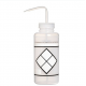 Bình tia miệng rộng Bel-Art 500ml (16oz), nhãn an toàn 2 màu LYOB; Polyethylene, nắp Polypropylene trong suốt (Bộ 6 bình) Bình tia miệng rộng Bel-Art 500ml (16oz), nhãn an toàn 2 màu LYOB; Polyethylene, nắp Polypropylene trong suốt (Bộ 6 bình)