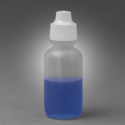 Bel-Art Polyethylene 30ml (1oz) Indicator Bottles (Pack of 12)