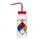 Bình tia miệng rộng Bel-Art 500ml (16oz) Polyethylene nhãn an toàn 4 màu Acetone, nắp màu đỏ Polypropylene (Bộ 4 bình) Bình tia miệng rộng Bel-Art 500ml (16oz) Polyethylene nhãn an toàn 4 màu Acetone, nắp màu đỏ Polypropylene (Bộ 4 bình)