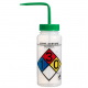 Bình tia miệng rộng Bel-Art 500ml (16oz) nhãn an toàn 4 màu Ethyl Acetate; Polyethylene; nắp Polypropylene xanh lá (Bộ 4 bình) Bình tia miệng rộng Bel-Art 500ml (16oz) nhãn an toàn 4 màu Ethyl Acetate; Polyethylene; nắp Polypropylene xanh lá (Bộ 4 bình)