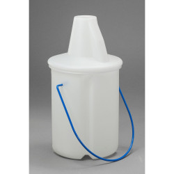 Bel-Art Bình chứa dung môi hóa chất hình nón có tay cầm 2.5 Liter (5 Pint) Bottle, Polyethylene