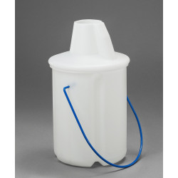 Bel-Art Bình chứa dung môi hóa chất hình nón cụt có tay cầm 2.5 Liter (5 Pint) Bottle, Polyethylene