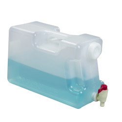 Bình đựng hóa chất Book Bottle có vòi Polypropylene 10 Lit (2.5 Gallons), 3³/₈ x 9¹/₂ x 14³/₄ in Bel-Art