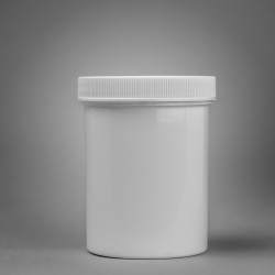 Bel-Art Screw Cap 236.6ml (8oz) Polypropylene Jars; 43mm Closure (Pack of 12)