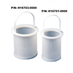 Bel-Art Polyethylene Straining Basket; 5 in. O.D., 4¼ in. I.D., 5 in. Height