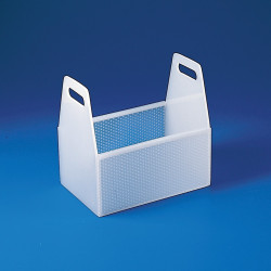 Bel-Art Rectangular Dipping Basket; Polypropylene, 18 x 12 x 18 in.