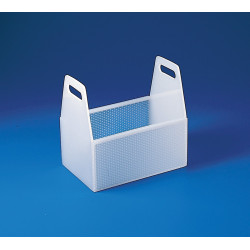 Bel-Art Rectangular Dipping Basket; Polypropylene, 18 x 12 x 18 in.