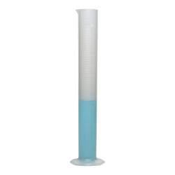 Bel-Art Single Scale 250ml Polypropylene Graduated Cylinder; 2.0ml Graduation