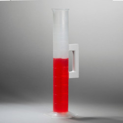 Bel-Art Holdfast 1000ml Polypropylene Graduated Cylinder; 10ml Graduation