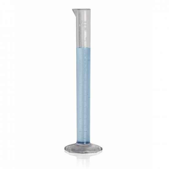 Bel-Art 10ml Clear TPX® Graduated Cylinder; 0.1ml Graduation