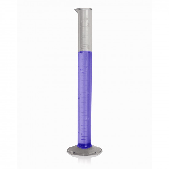 Bel-Art 25ml Clear TPX® Graduated Cylinder; 0.5ml Graduation