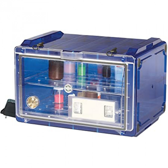 Tủ hút ẩm tự động cửa trong suốt Bel-Art Secador® Blue 4.0 Horizontal; 230V, 1.9 cu. ft.