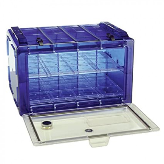 Tủ hút ẩm cửa trong suốt Bel-Art Secador® 4.0 Blue Horizontal Profile; 1.9 cu. ft.