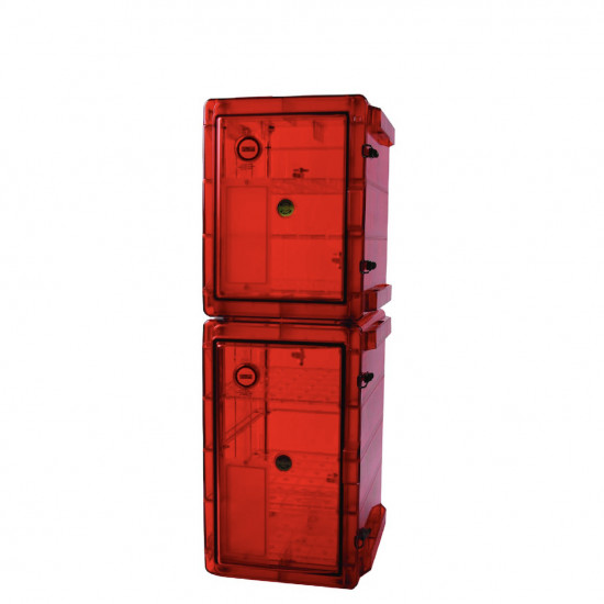 Tủ hút ẩm thổi khí màu hổ phách Bel-Art Bundled Secador® 4.0/4.0; 3.7 cu. ft.