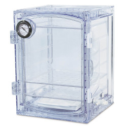 Bel-Art Lab Companion Clear Polycarbonate Cabinet Style Vacuum Desiccator; 45 Liter