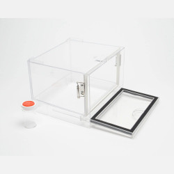 Bel-Art Dry-Keeper Small, Stacking Polystyrene Desiccator Cabinet; 0.14 cu. ft.