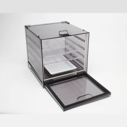 Bel-Art Dry-Keeper Stacking Polystyrene Desiccator Cabinet; 0.35 cu. ft.