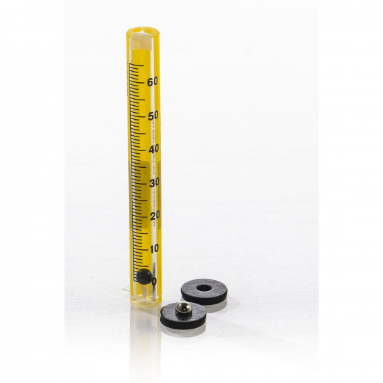 Bel-Art Riteflow Borosilicate Glass Unmounted Flowmeter; 65mm Scale, Size 4 Bel-Art Riteflow Borosilicate Glass Unmounted Flowmeter; 65mm Scale, Size 4