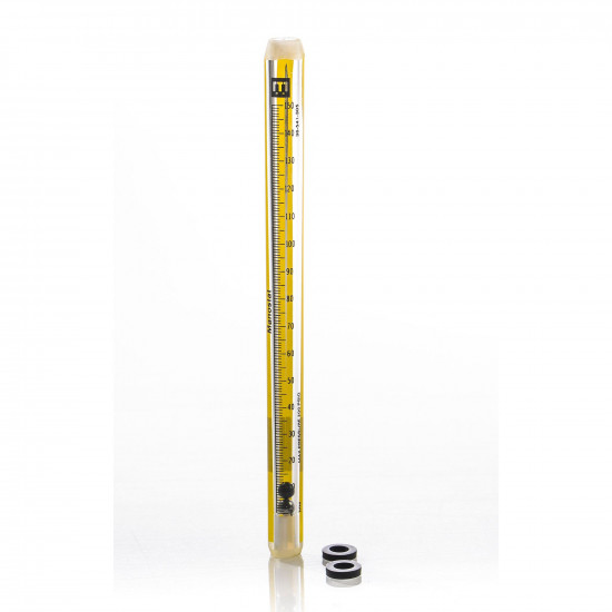 Bel-Art Riteflow Borosilicate Glass Unmounted Flowmeter; 150mm Scale, Size 5