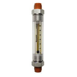 Bel-Art Riteflow Borosilicate Glass Guarded Flowmeter; 65mm Scale, Size 6