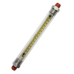 Bel-Art Riteflow Borosilicate Glass Guarded Flowmeter; 150mm Scale, Size 4