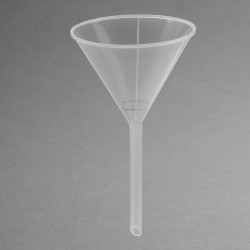 Bel-Art Polypropylene 91.8ml Standard Stem Funnels (Pack of 6)