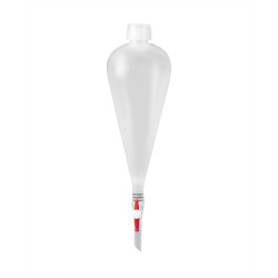 Phễu chiết quả lê Bel-Art Polypropylene 250ml Squibb Pear-Shaped Separatory Funnel