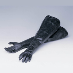 Bel-Art Glove Box Neoprene Sleeved Gloves; Size 8 