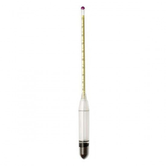 Bel-Art H-B DURAC Salt Brine Shatterproof Plastic Hydrometer; 0/80 Percent by Saturation