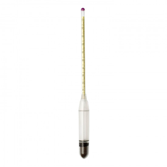 Bel-Art H-B DURAC 0/35 Degree Brix Sugar Scale Shatterproof Plastic Hydrometer