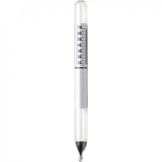 Bel-Art H-B DURAC 0.890/1.000 Specific Gravity and 10/25 Degree Baume Dual Scale Hydrometer for Liquids Lighter Than Water