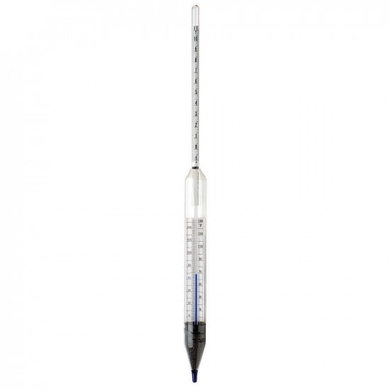 Bel-Art H-B DURAC Safety 29/41 Degree API Combined Form Thermo-Hydrometer