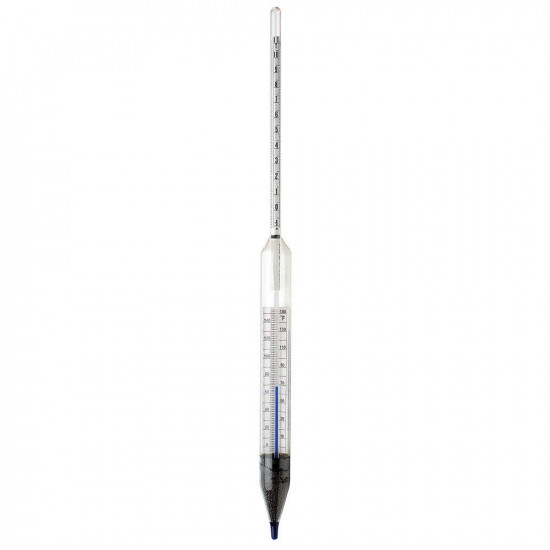Bel-Art H-B DURAC Safety 39/51 Degree API Combined Form Thermo-Hydrometer