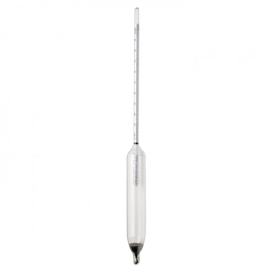 Bel-Art H-B DURAC ASTM 89H Precision, Individually Calibrated 1.000/1.050 Specific Gravity Hydrometer