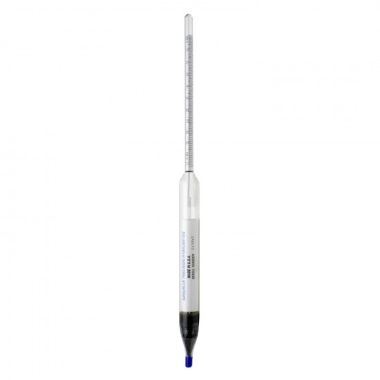 Bel-Art H-B DURAC Safety 1.800/2.000 Specific Gravity Combined Form Thermo-Hydrometer