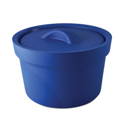 Bel-Art Magic Touch 2™ High Performance Blue Ice Bucket; 2.5 Liter, With Lid